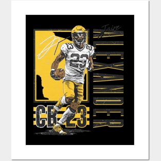 Jaire Alexander Green Bay Vertical Posters and Art